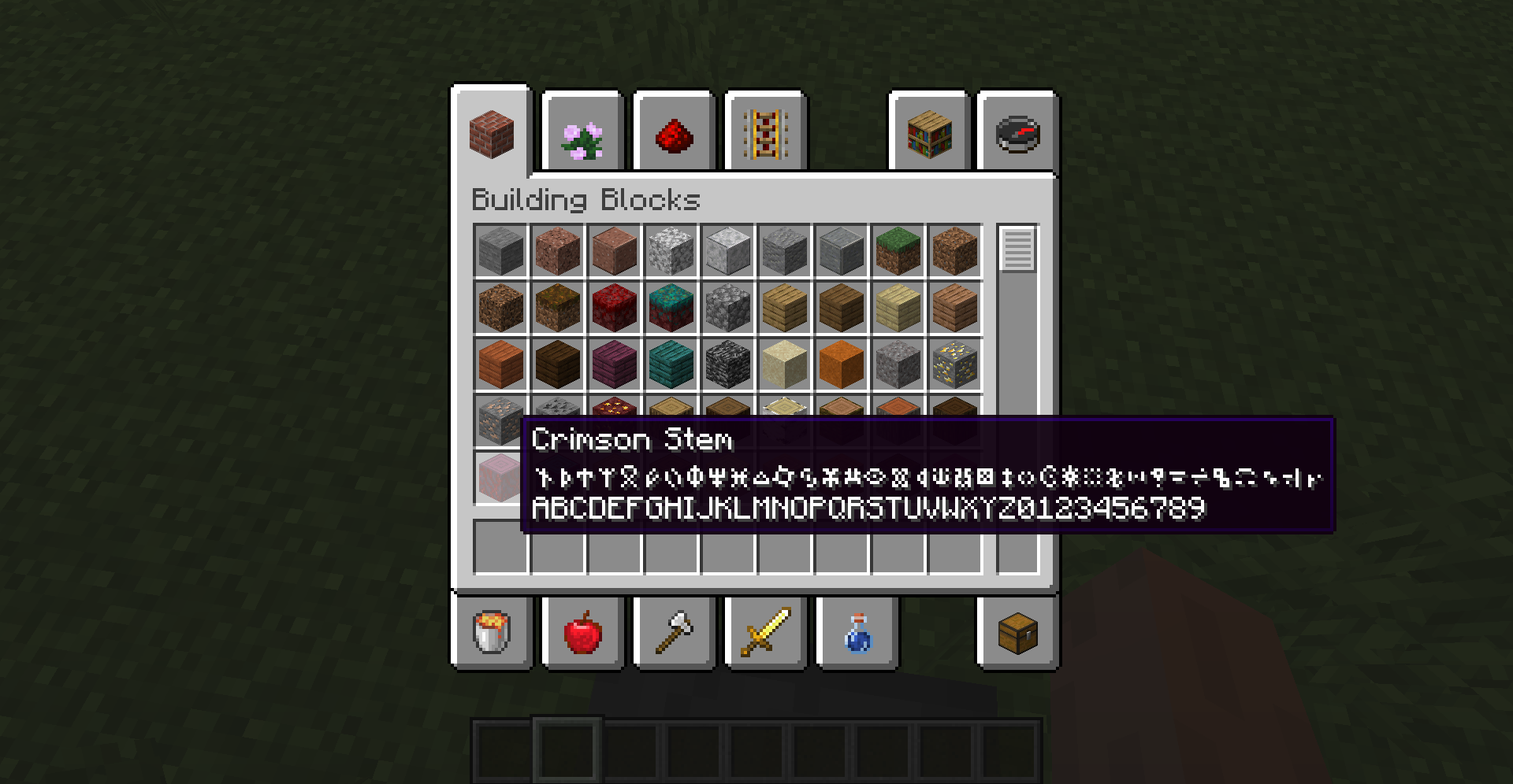 Новые блоки из обновления 1.20 в Minecraft: бамбук и висячие таблички