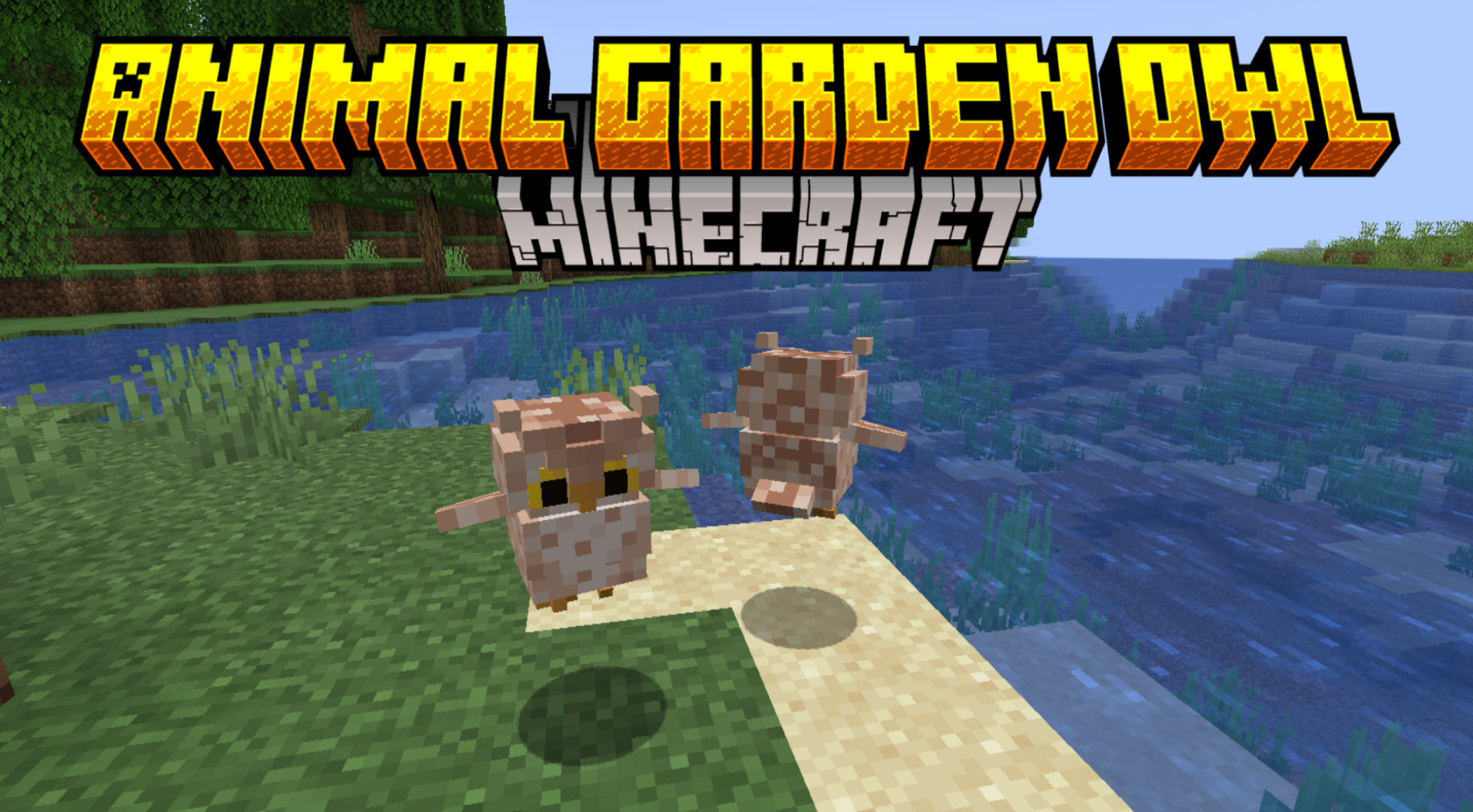 Animal Garden Owl для Minecraft 1.21.4