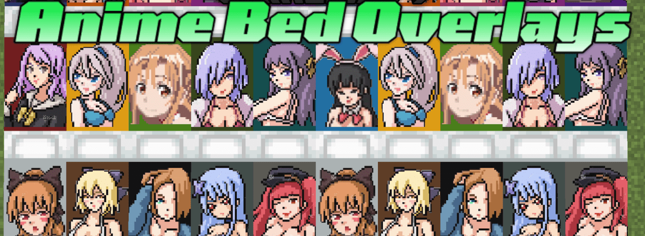Anime Bed Overlays  1.20.6