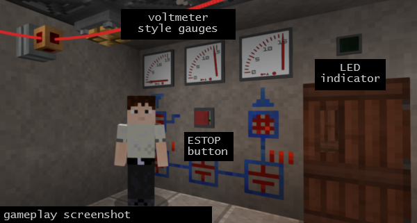 Скриншот тестовой сборки Minecraft с новыми блоками
