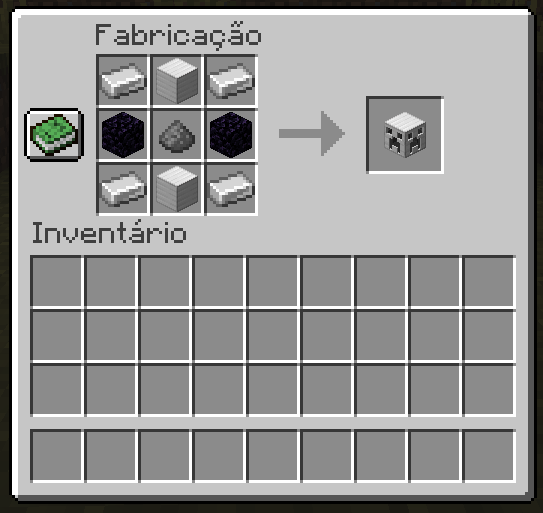 Железный блок Anti Creeper Block в Minecraft с радиусом защиты 10 блоков