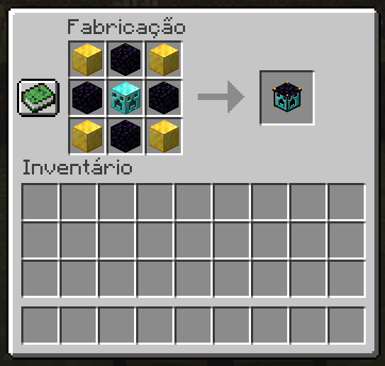 Алмазный блок Anti Creeper Block в Minecraft с радиусом защиты 20 блоков