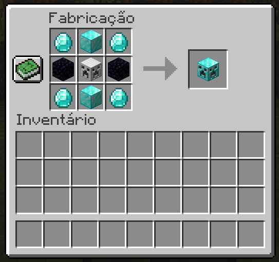 Незеритовый блок Anti Creeper Block в Minecraft с радиусом защиты 100 блоков