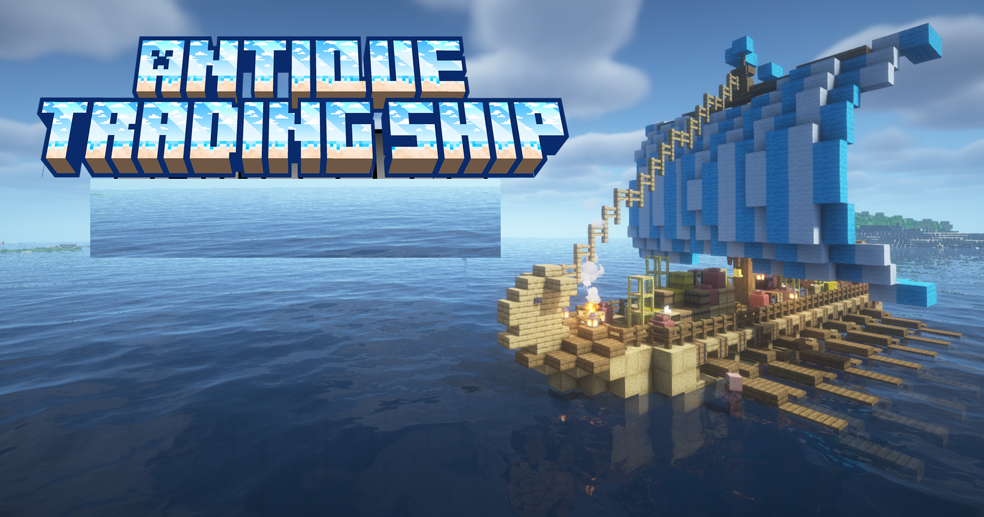 Antique Trading Ship для Minecraft 1.21.1