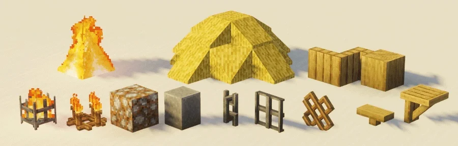 Геймплей с модом Tinkers' Construct: создание уникального оружия