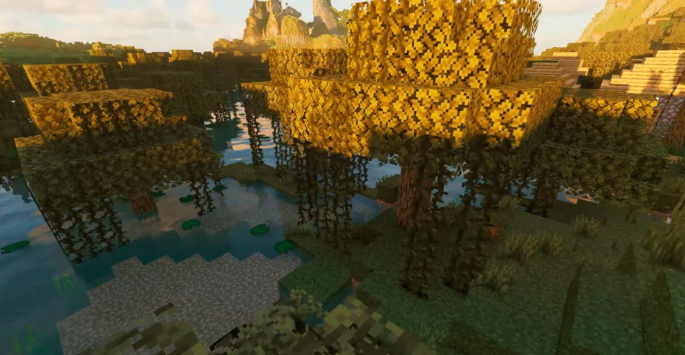 Настройки шейдеров Apollo в меню Minecraft
