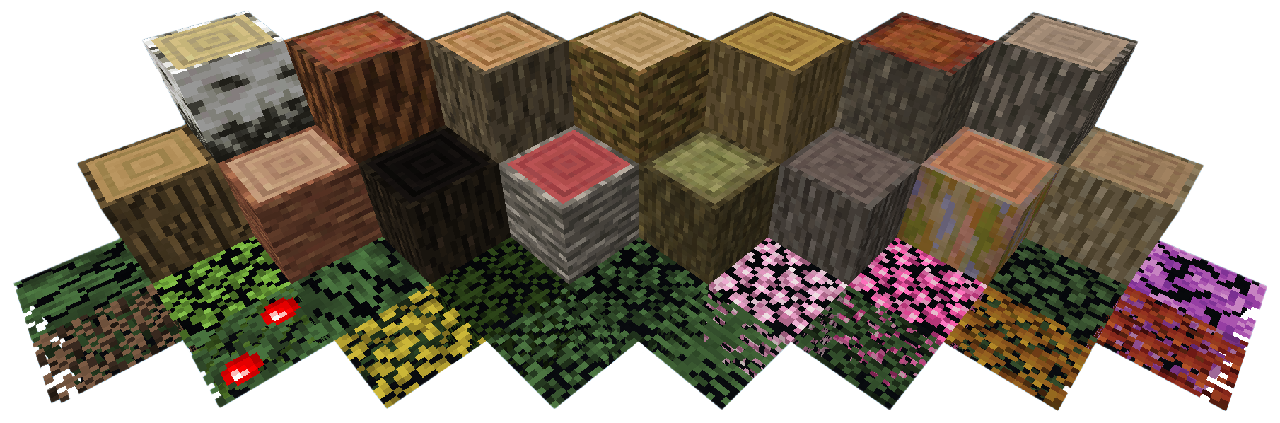 Интерфейс крафта в Minecraft с рецептами верстака и кирки