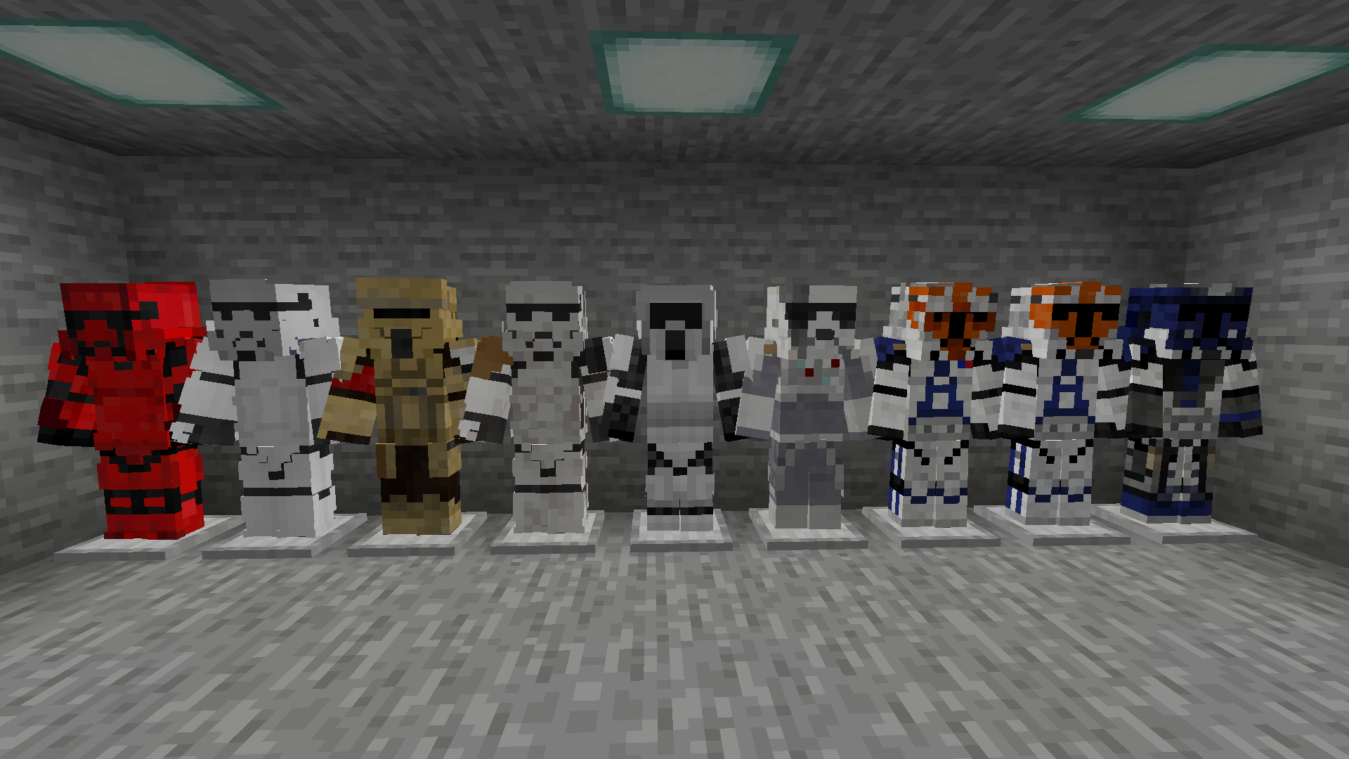 Интерфейс крафта в Minecraft с рецептами брони и инструментов