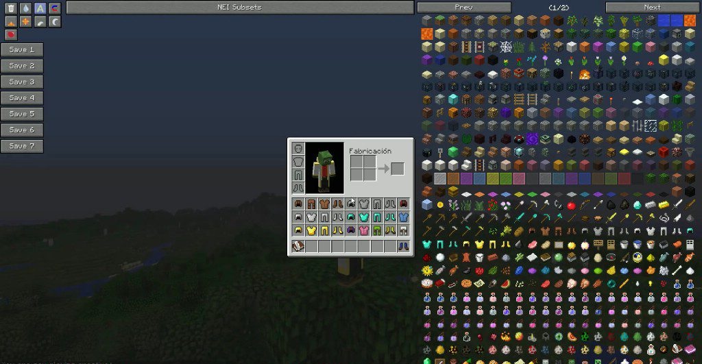 Разные типы брони в Minecraft с улучшенными текстурами от Armor Chroma