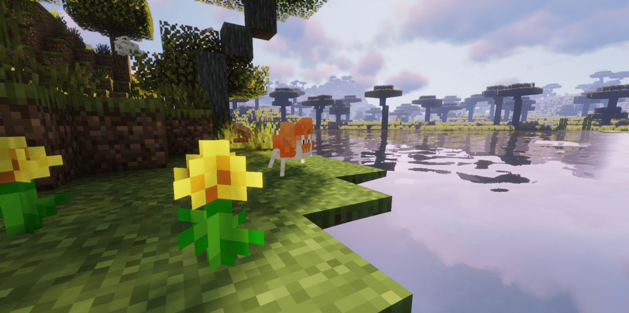 Крабы в разных биомах Minecraft: песчаные пляжи, мангровые заросли