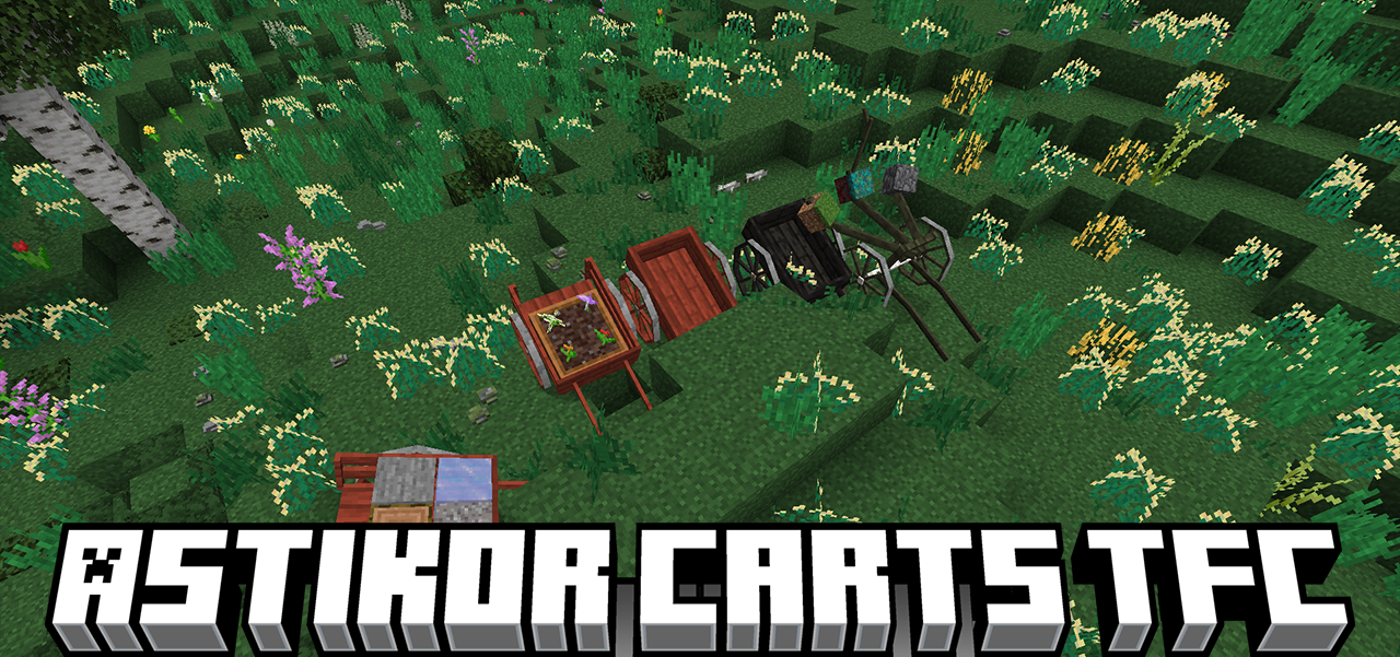 Astikor Carts TFC для Minecraft 1.18.2