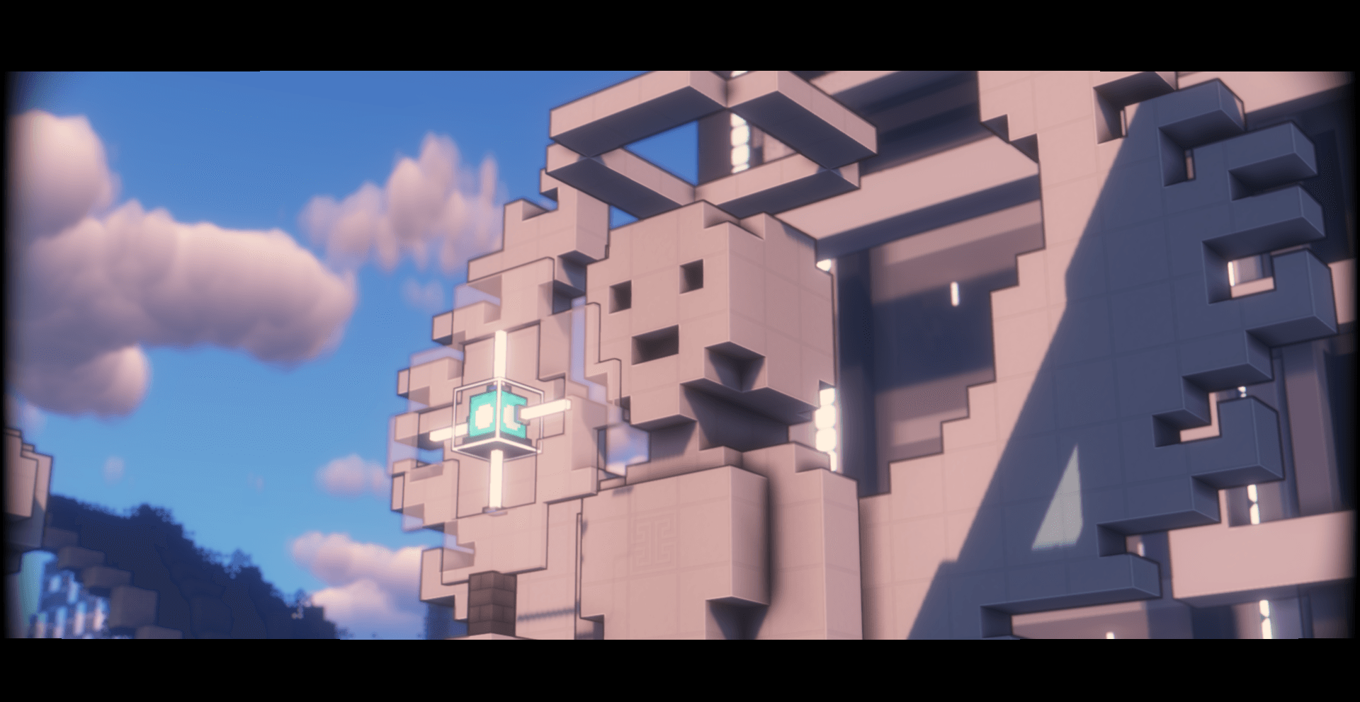 Сравнение стандартной графики Minecraft и улучшенной версии с AstraLex