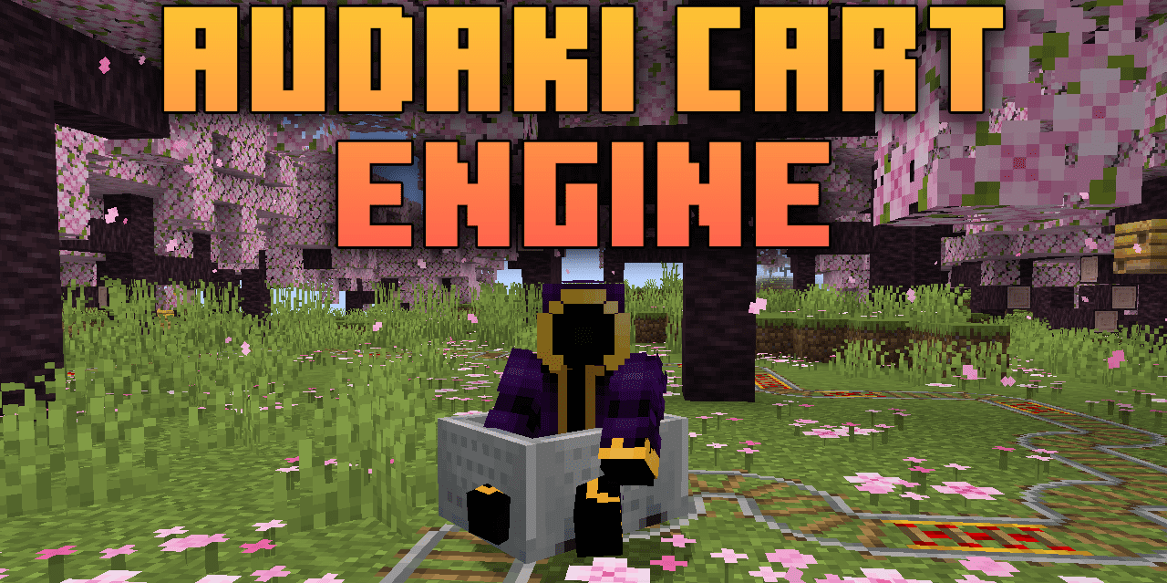 Audaki Cart Engine для Minecraft 1.19.4