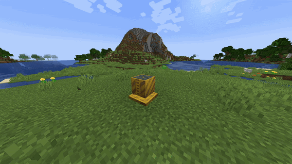 GIF-анимация автоматического зачарования предметов в Minecraft