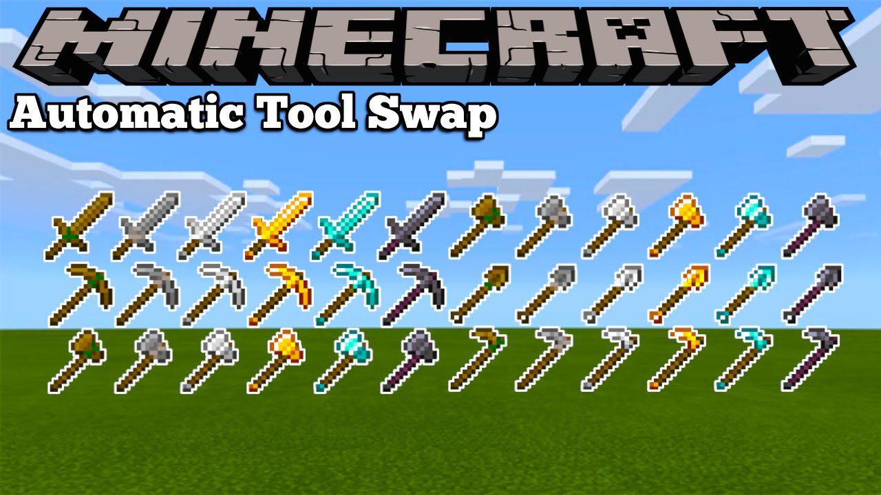 Automatic Tool Swap для Minecraft 1.14.4