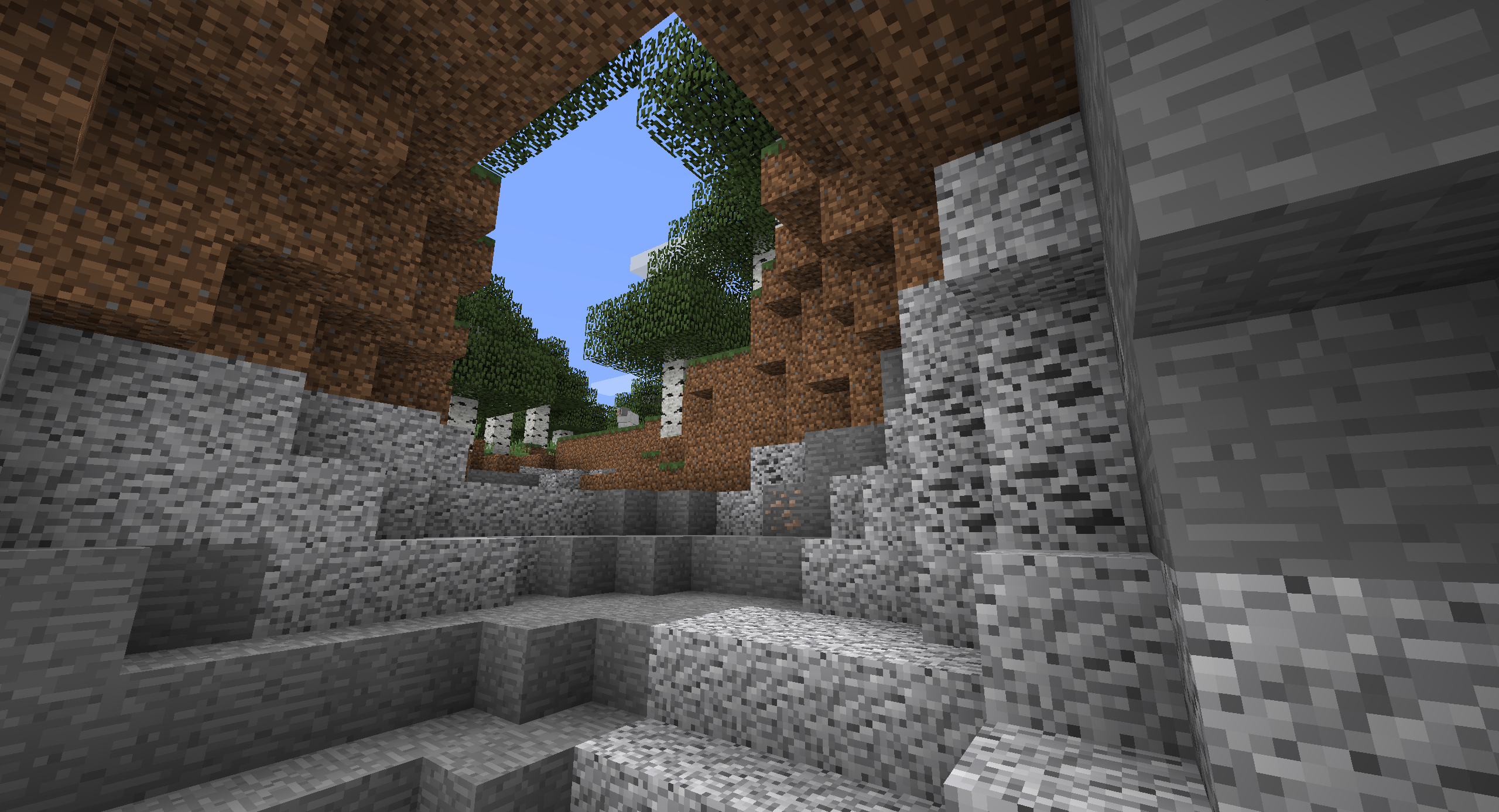 Интерфейс верстака в Minecraft с рецептами крафта