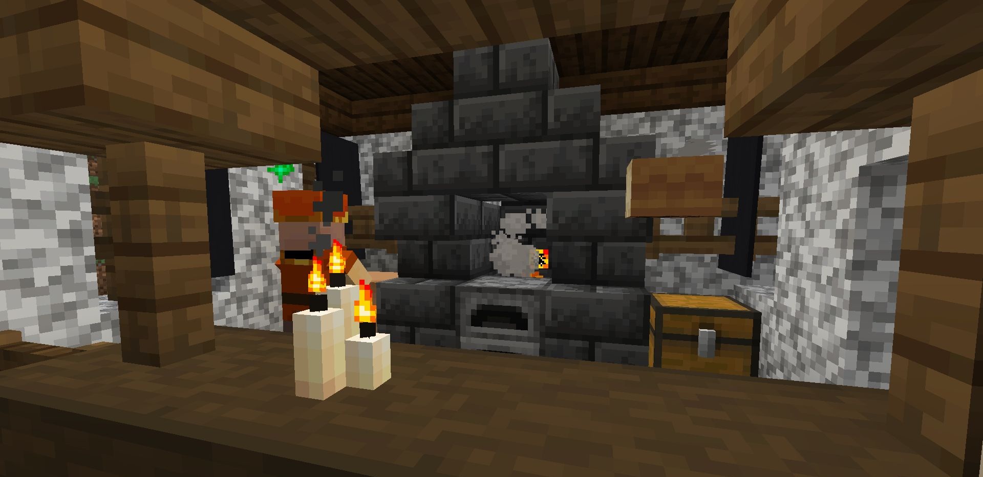Новые предметы в Minecraft благодаря моду Bakery Villager Trader