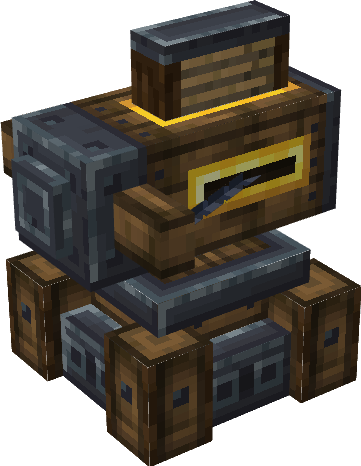 Оборонительная башня с баллистой в Minecraft