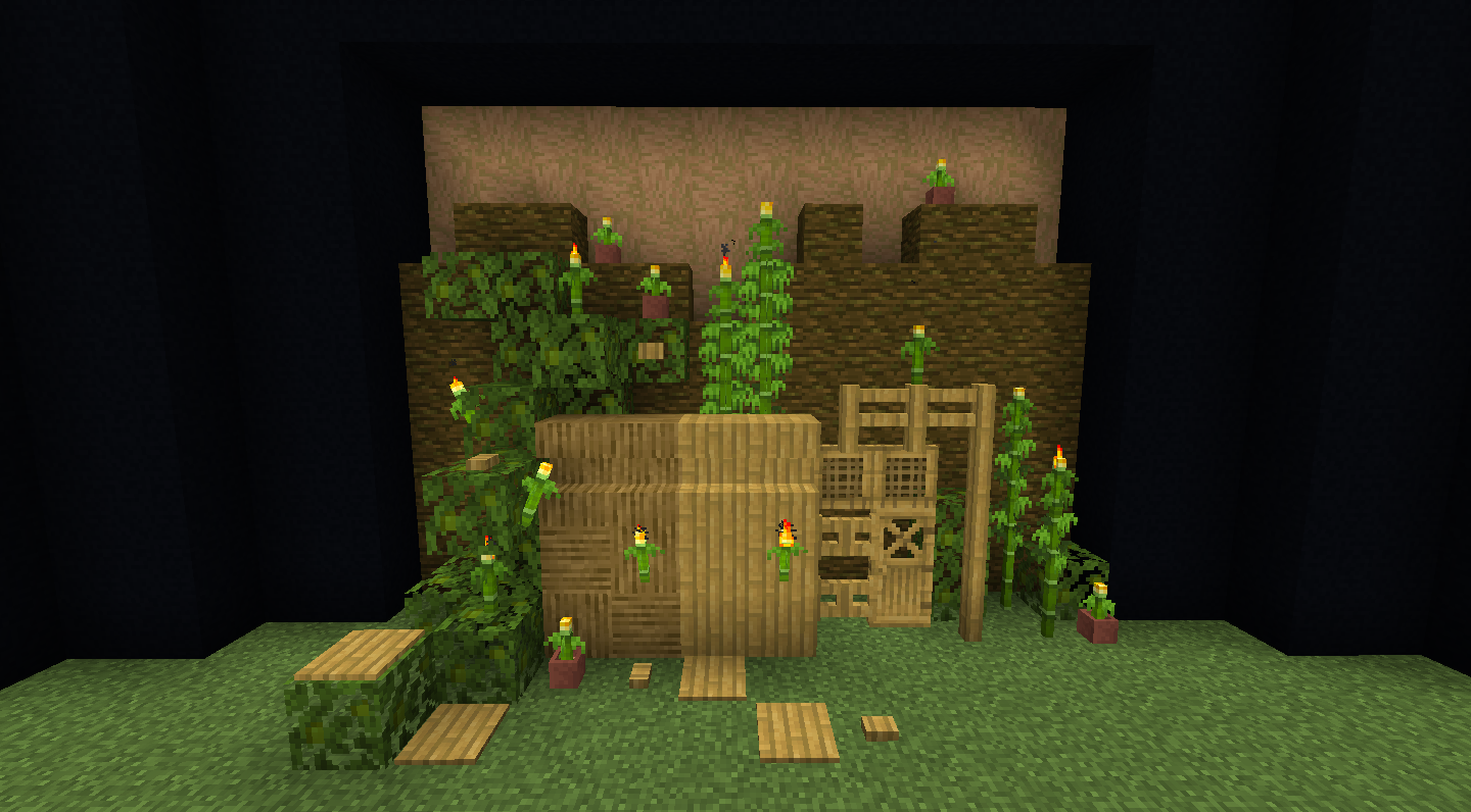 Биом джунглей в Minecraft: где растёт бамбук