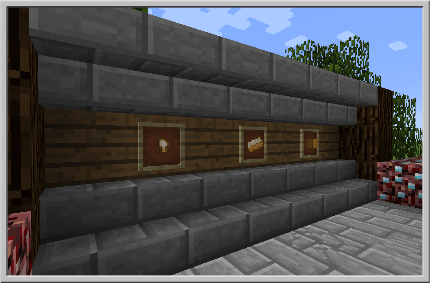 Добыча новых руд в Нижнем мире с модом Basic Nether Ores