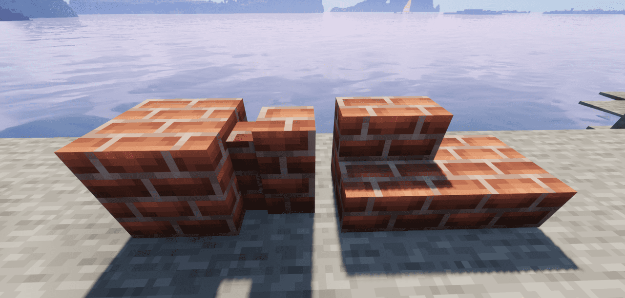 Интерфейс Minecraft с активированным Bea's Vanilla+ Collections