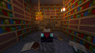 Пример крафта верстака в Minecraft с использованием досок