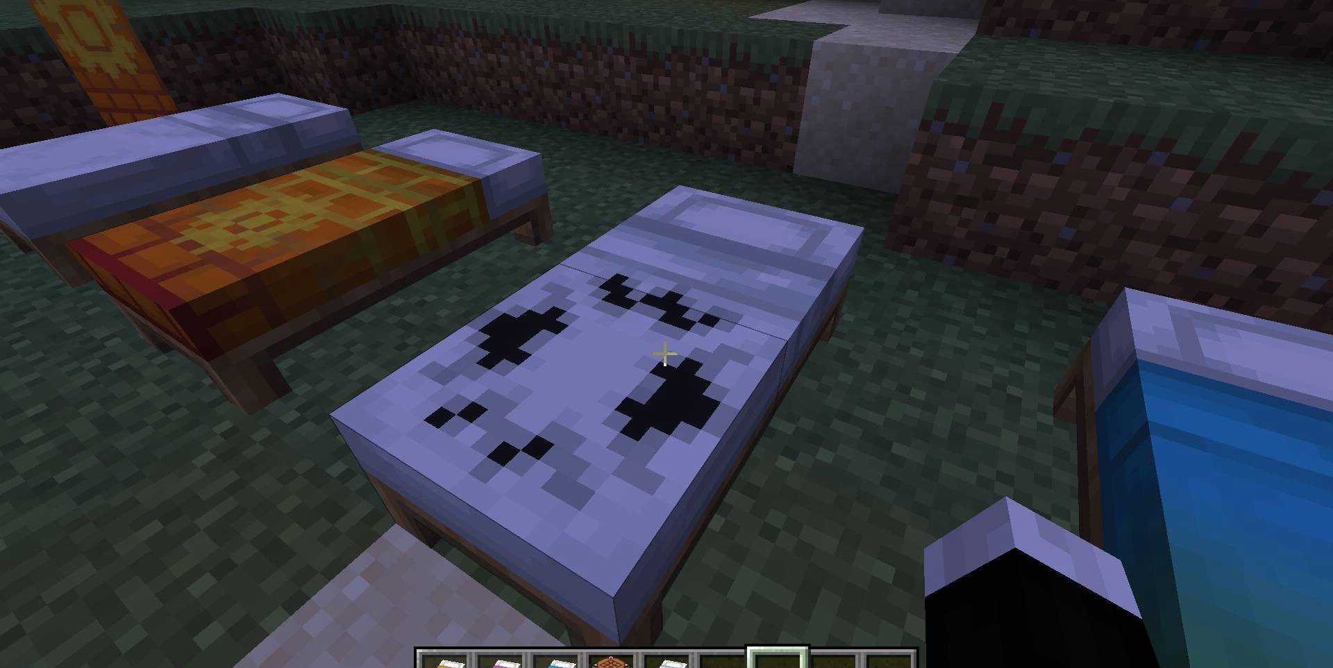 Разнообразие дизайнов кроватей в Minecraft с использованием мода Bedspreads