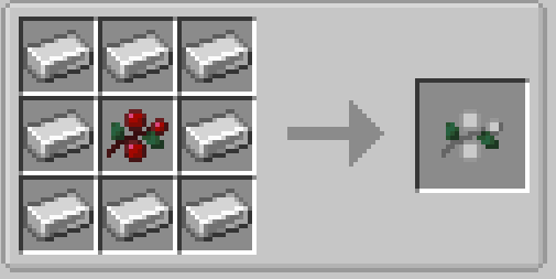 Процесс выращивания алмазных ягод на ферме в Minecraft с модом Berries Resources