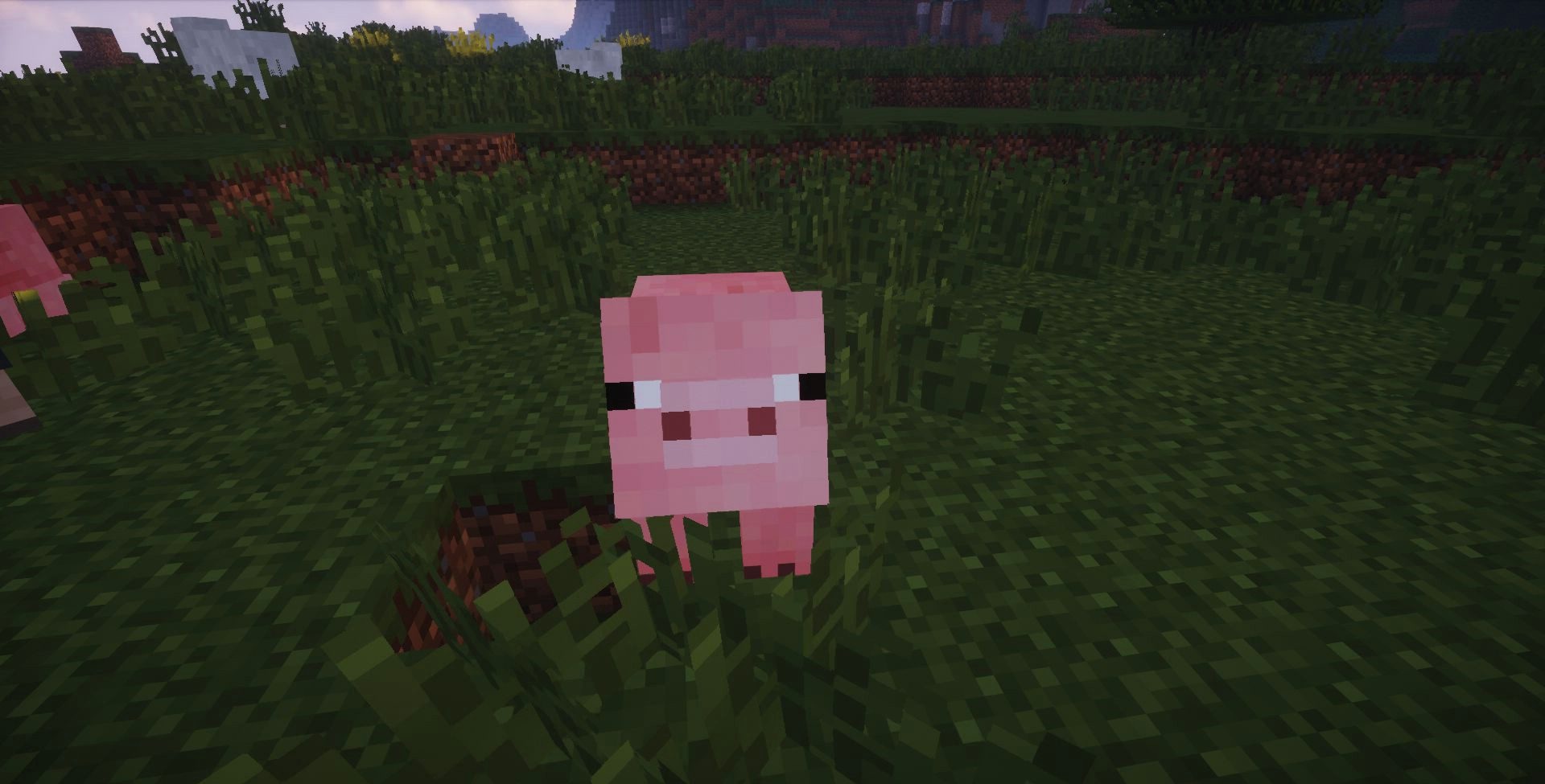 Сравнение стандартных и улучшенных анимаций животных в Minecraft
