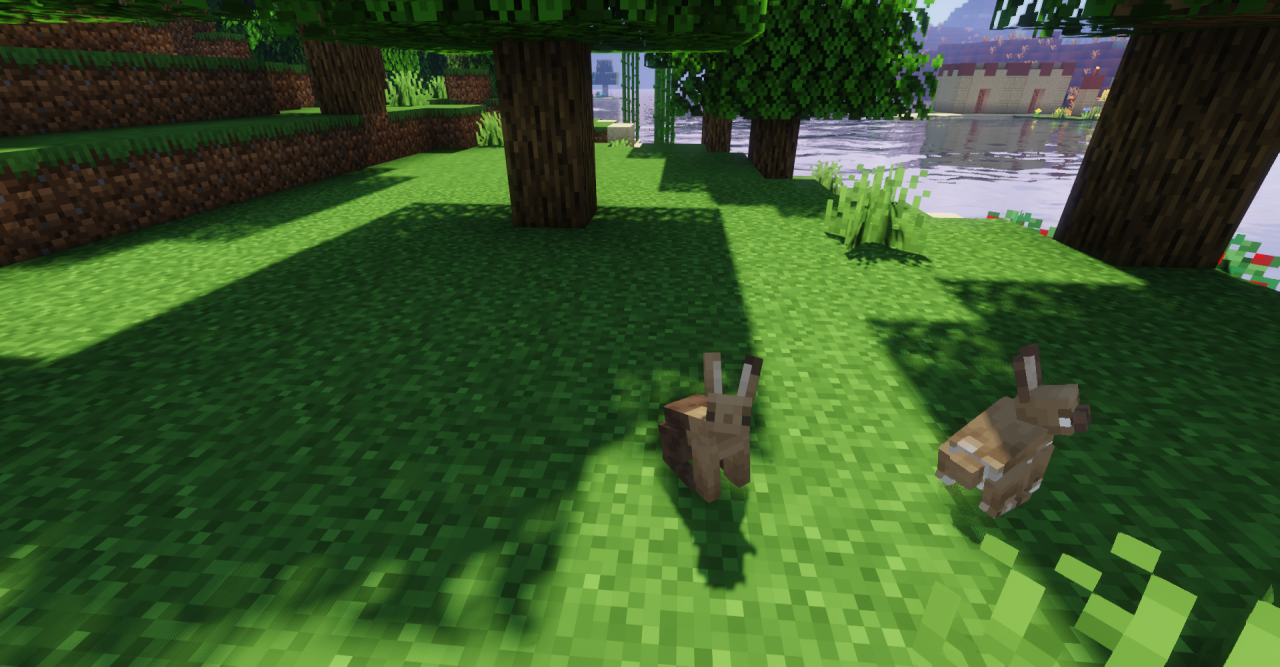 Настройка текстур-пака Better Bunnies в меню Minecraft