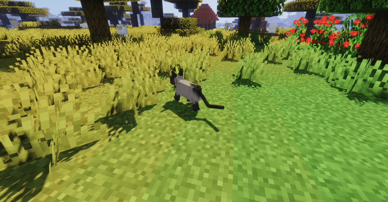 Как выглядит интерфейс активации текстур-пака Better Cats в Minecraft