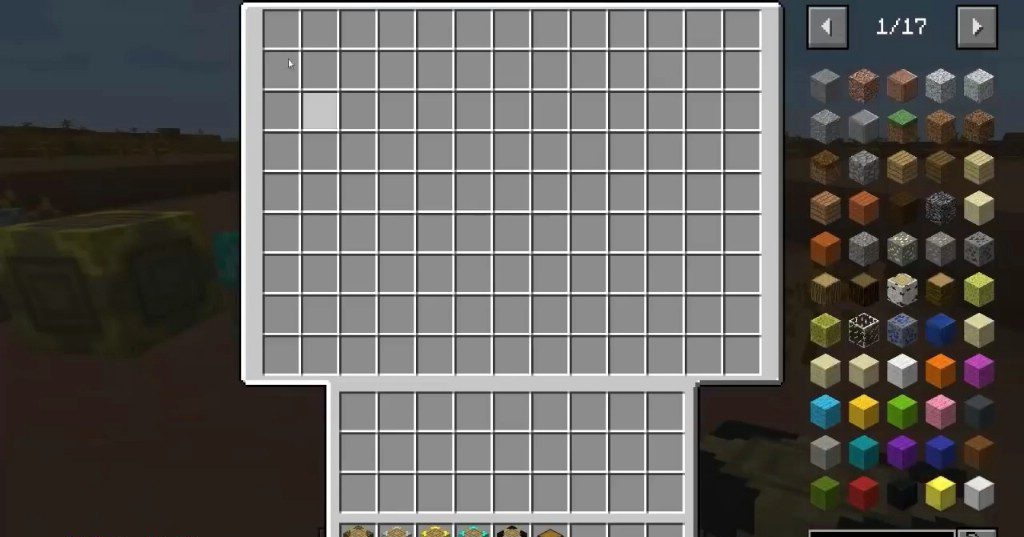 Пример использования Better Crates в подземной базе Minecraft
