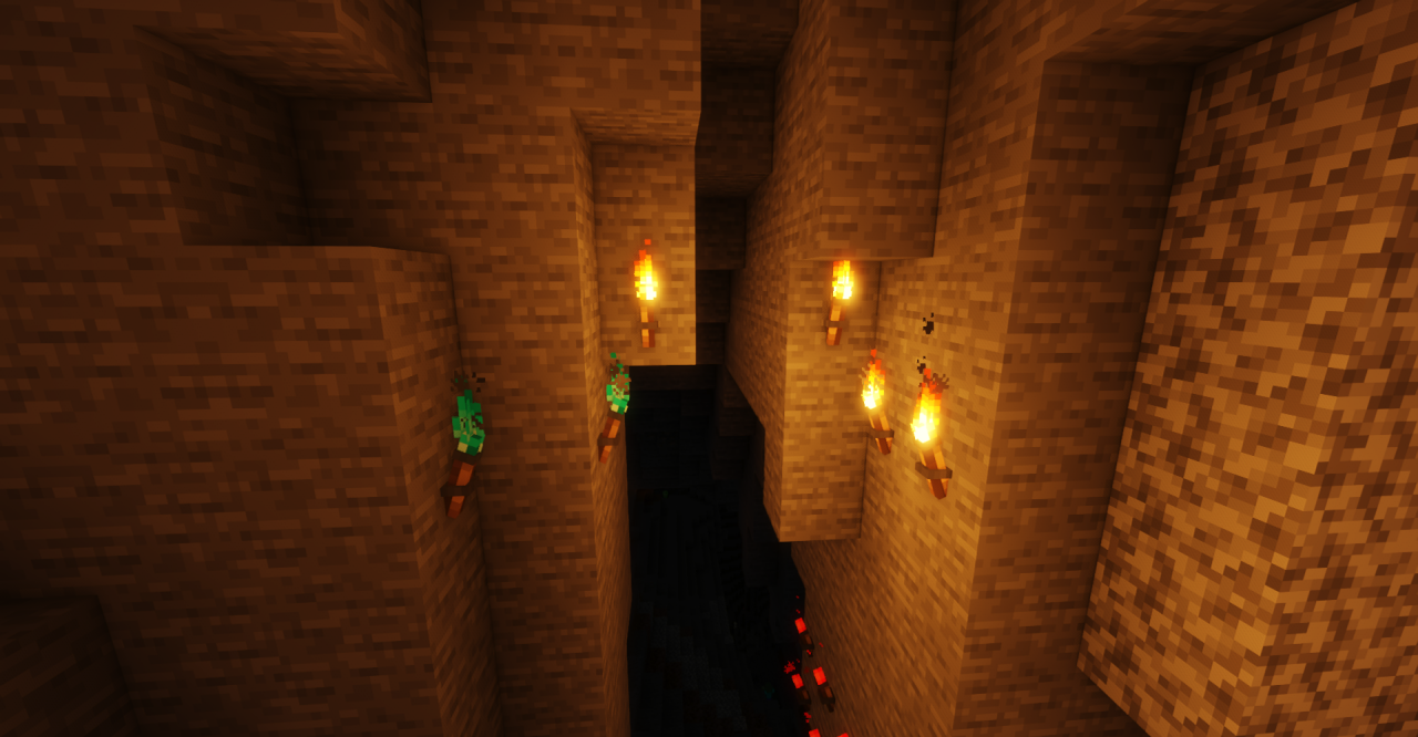 Интерфейс Minecraft с активированным ресурс-паком Better Lights в меню пакетов текстур