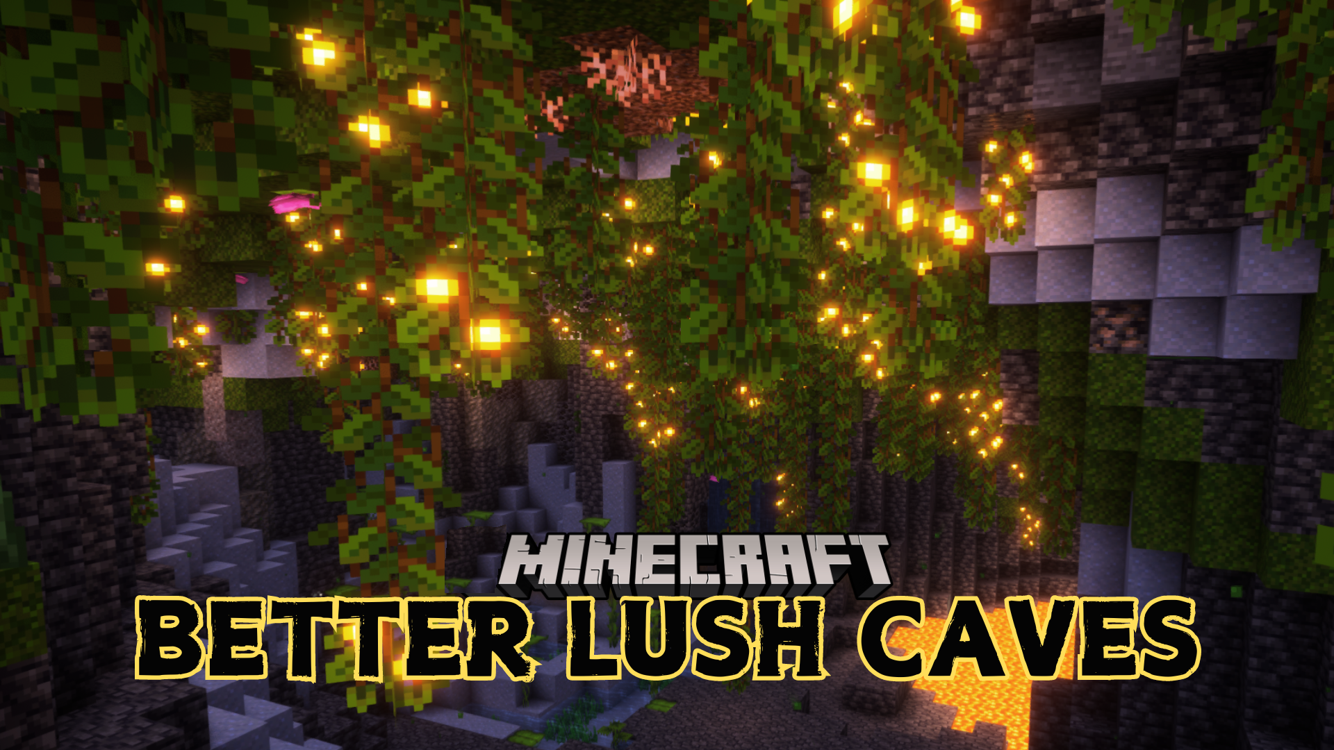 Better Lush Caves для Minecraft 1.21.4