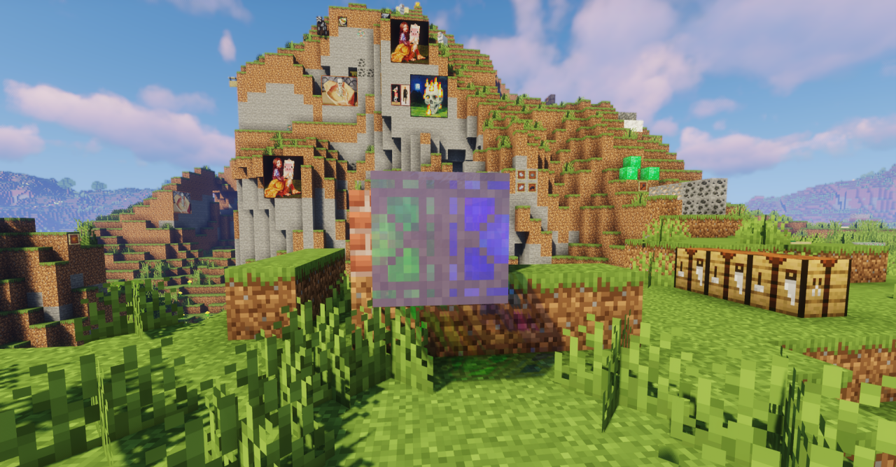 Красивые витражные конструкции в Minecraft с модом Better Stained Glass
