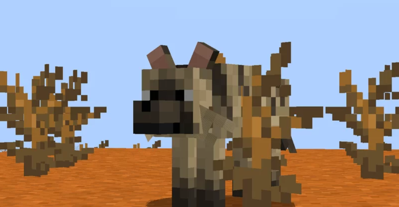 Интерфейс Minecraft с выбором текстур-пака Better Vanilla Wolves