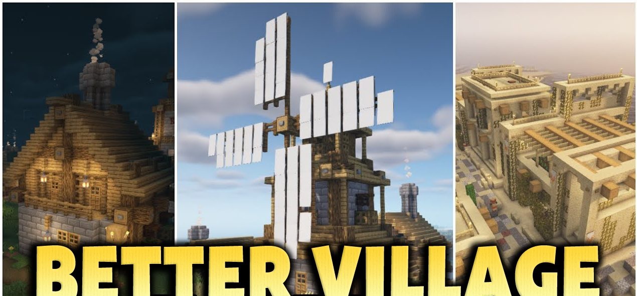 Better Village для Minecraft 1.21.4