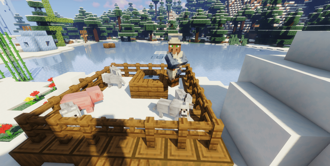 Разнообразие текстур жителей в моде Better Villagers для Minecraft