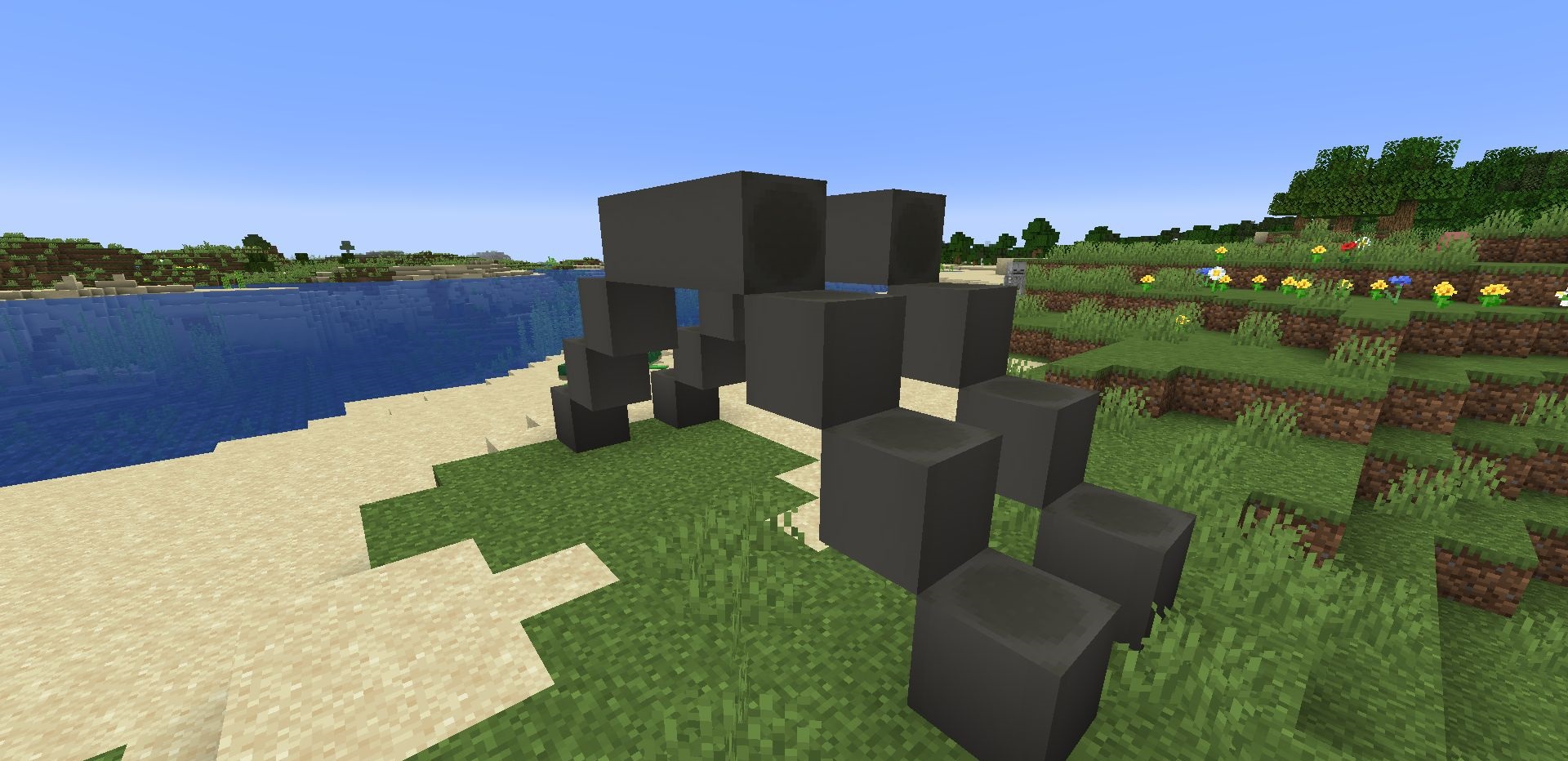 Сравнение обычных и улучшенных иссушителей в Minecraft с модом Better Withered Mobs
