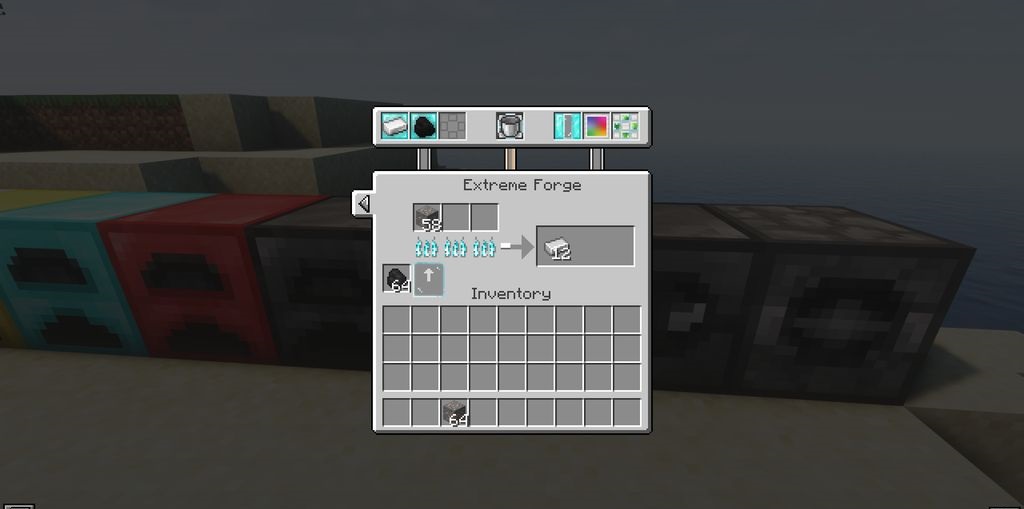 Интерфейс алмазной печи в Better Furnaces Reforged