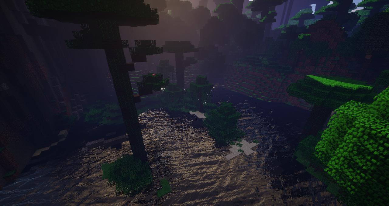 Реалистичные текстуры блоков в шейдерпаке Beyond Belief для Minecraft