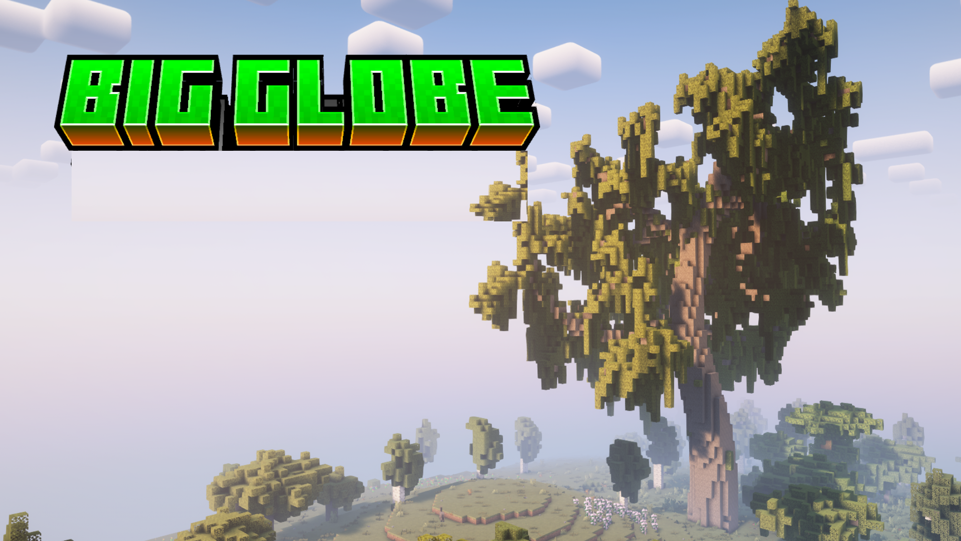 Big Globe для Minecraft 1.21.4