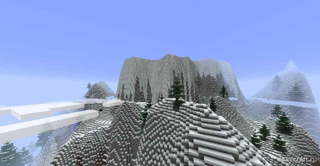 Экзотический биом с яркими цветами и необычными растениями в Minecraft благодаря модификации Biomes O’ Plenty