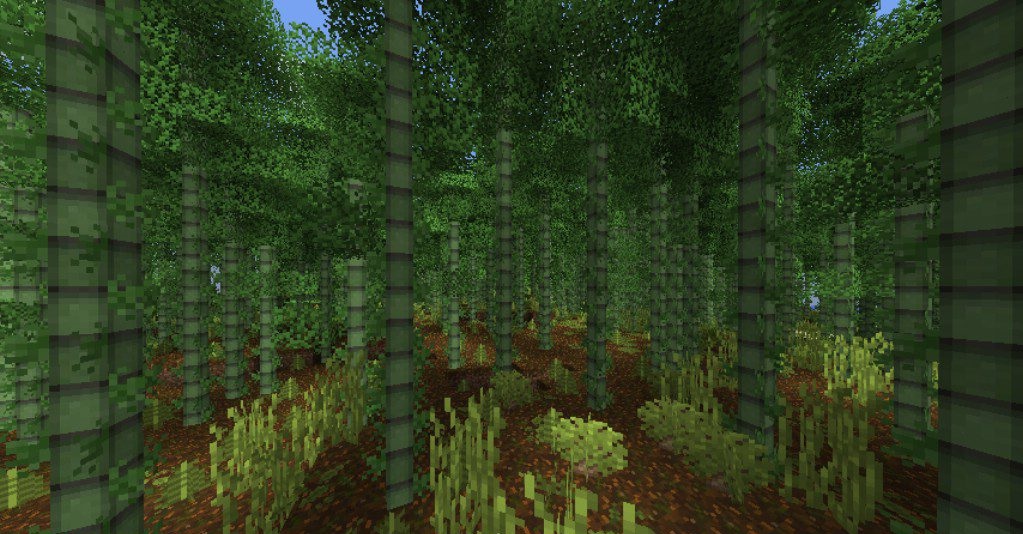 Яркие пейзажи из мода Biomes O’ Plenty с экзотическими деревьями и цветами