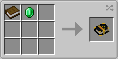 Черная книга заклинаний из мода Goety с древними символами в Minecraft