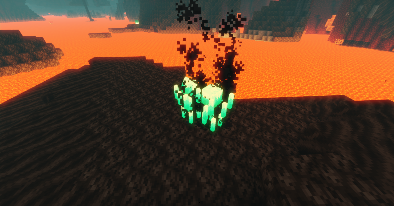 Настройка текстурпака Blazing Souls в меню Minecraft