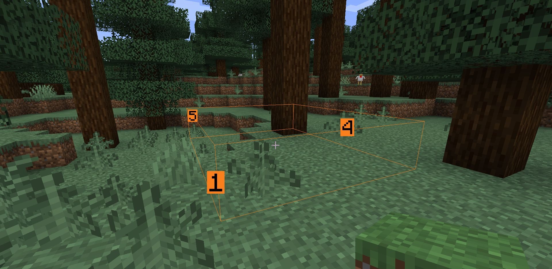 Готовые постройки с использованием мода Block Meter в Minecraft