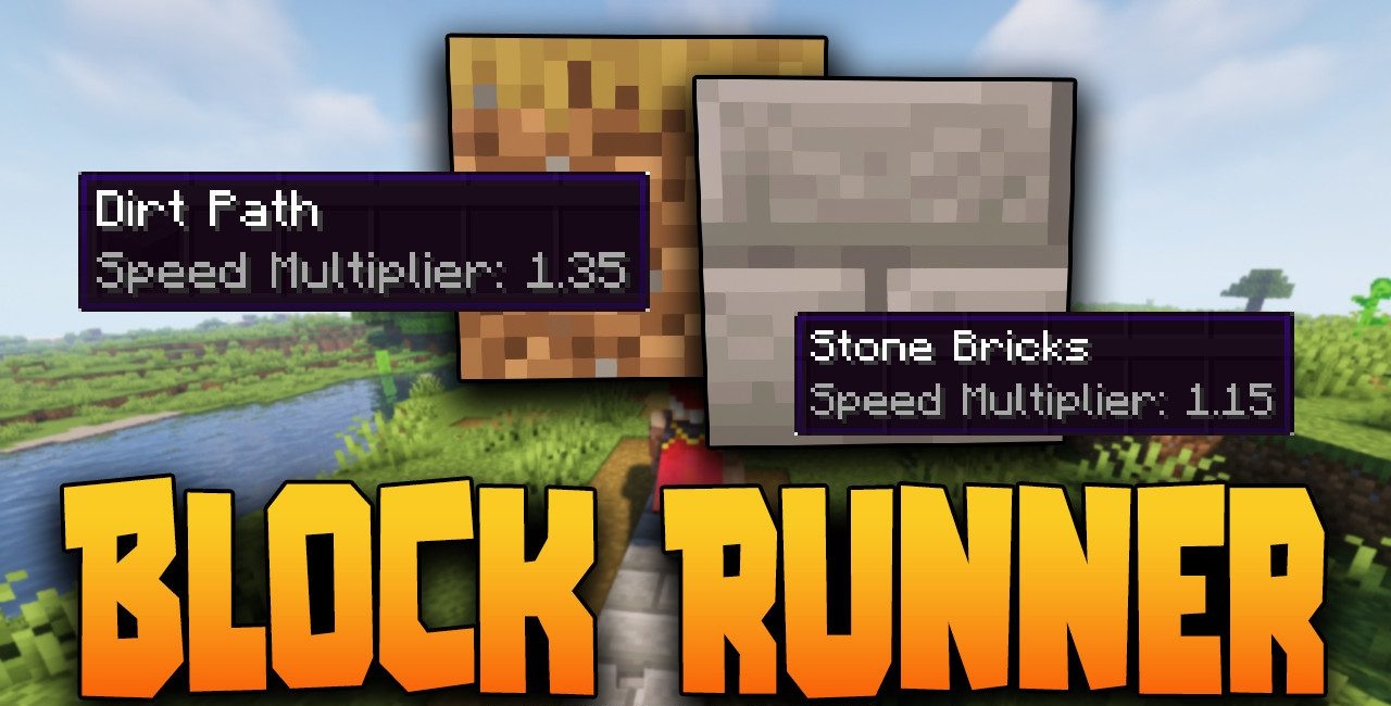 Block Runner для Minecraft 1.21.4