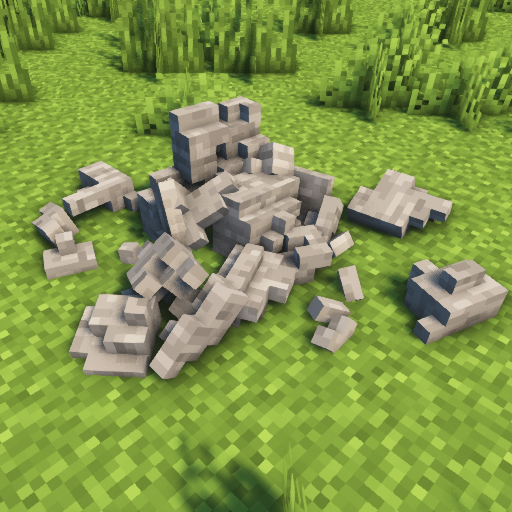 Текстуры блоков в воксельной графике Minecraft