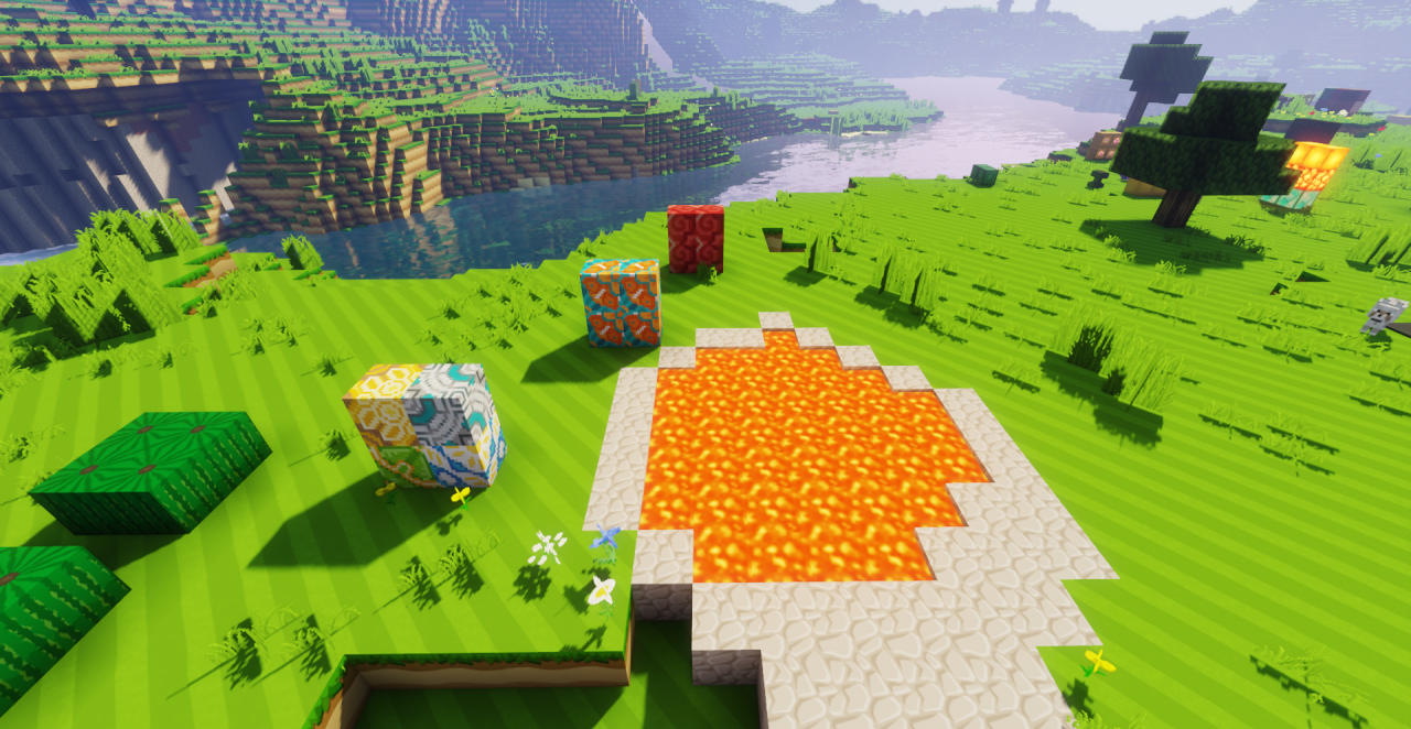 Интерьер дома в Minecraft с использованием текстур Blockmanful